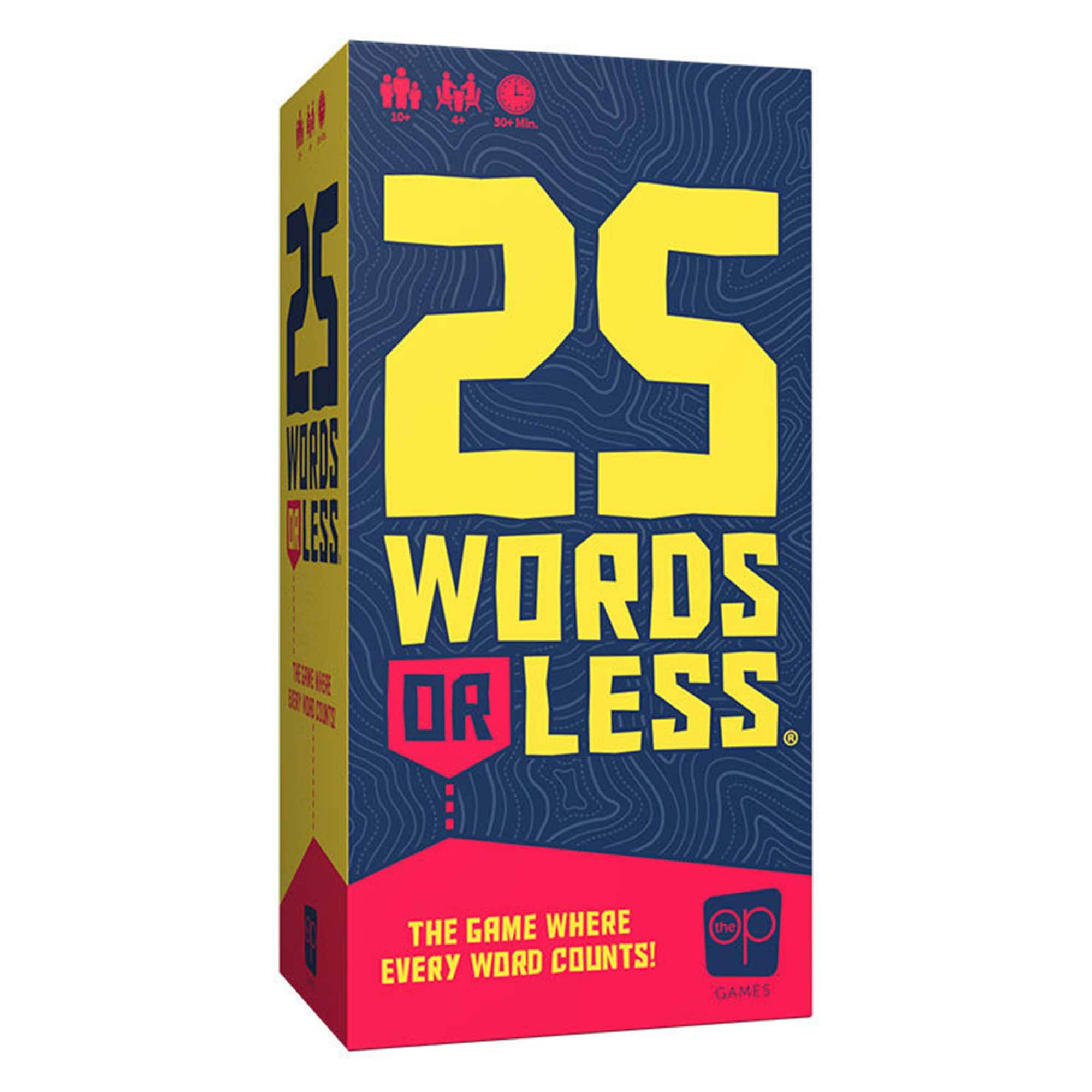USAopoly 25 Words or Less Board Game